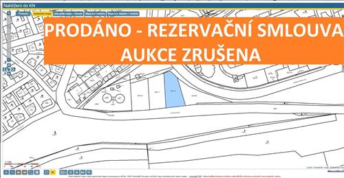 MAJITEL: Pozemek 1310m2, Praha 4 - Modřany